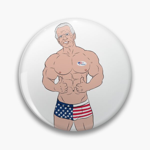 Item preview, Swole Biden 2020 designed and sold by birdsRdinosaurs.