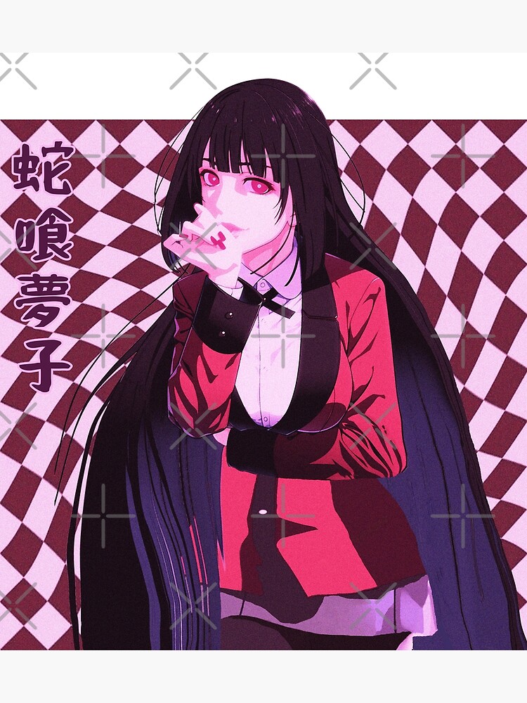 Kakegurui - Yumeko Jabami cards anime Greeting Card for Sale by