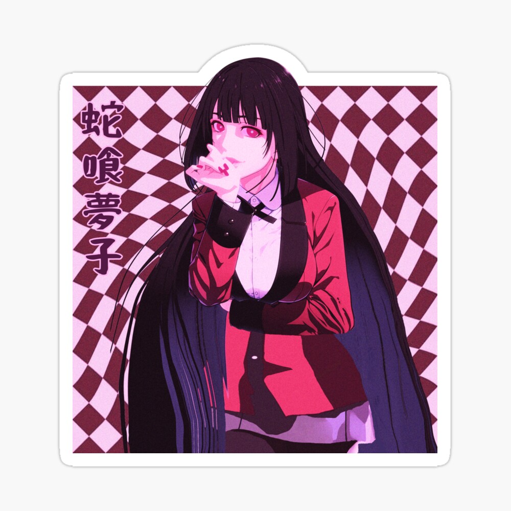 Yumeko Jabami Kakegurui Anime Aesthetic Vaporwave Japanese Manga Pastel  Goth