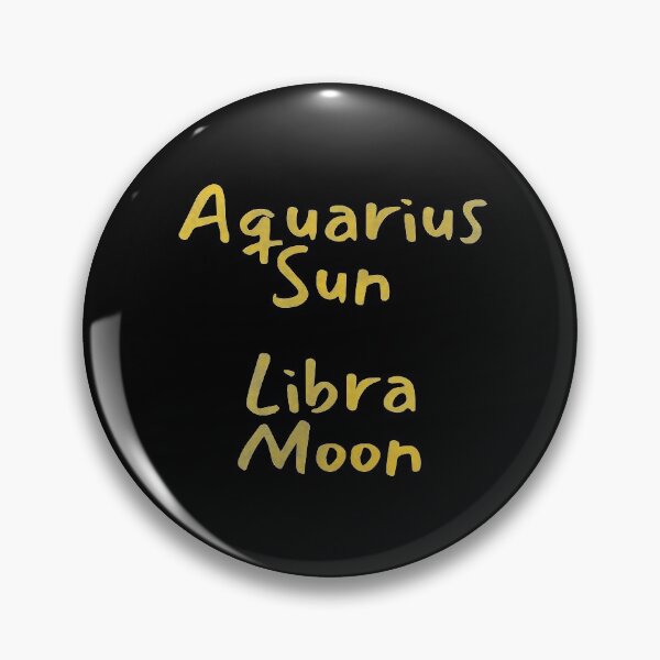 Item preview, Aquarius Sun Libra Moon Text designed and sold by leomooncreates.