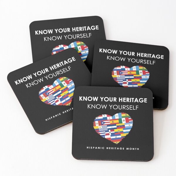Item preview, Know Yourself Hispanic Heritage Month graphic designed and sold by jakehughes2015.