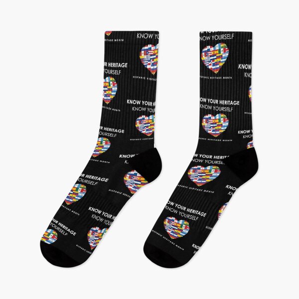 Item preview, Know Yourself Hispanic Heritage Month graphic designed and sold by jakehughes2015.