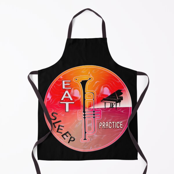 Item preview, EAT SLEEP TRUMPET PIANO DUO PRACTICE designed and sold by Ralek.