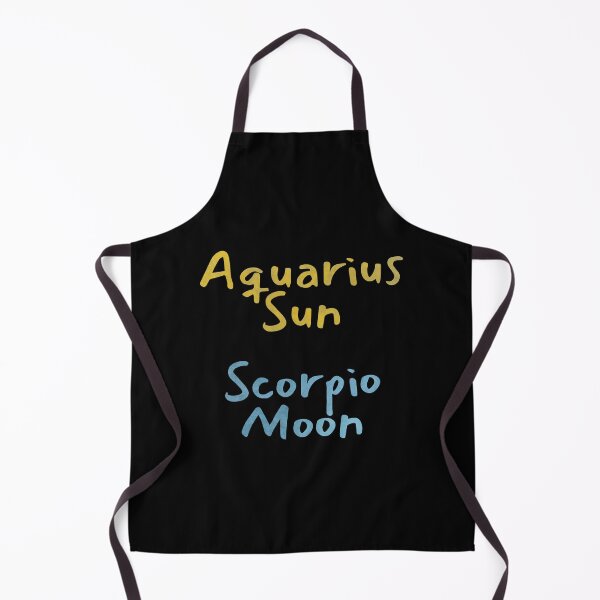 Item preview, Aquarius Sun Scorpio Moon Text designed and sold by leomooncreates.