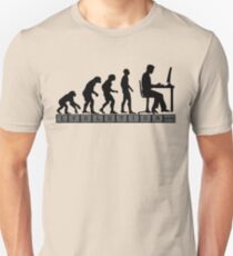 computer evolution Unisex T-Shirt