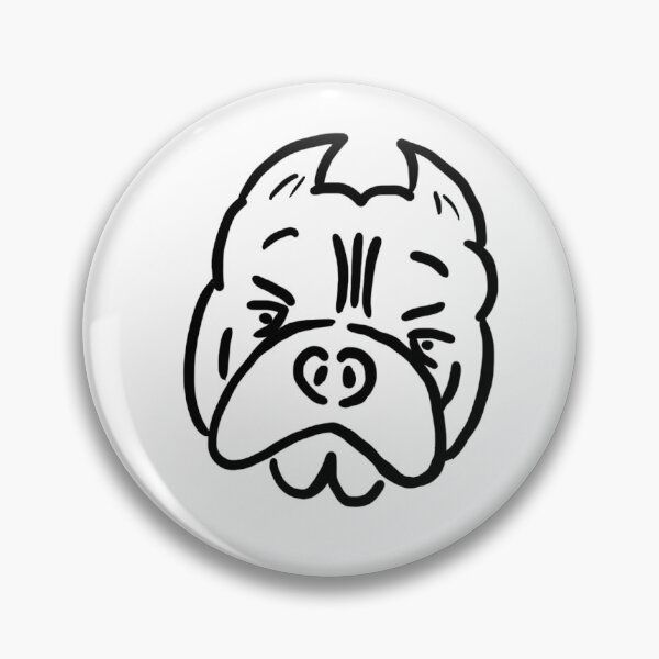 Item preview, Angry Pug designed and sold by PawPawDog.