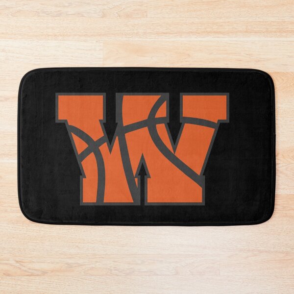 Item preview, Letter W Monogram | Basketball designed and sold by SerendipityNow.
