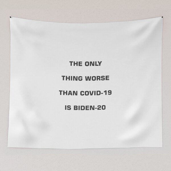 Item preview, The Only Thing Worse Than COVID-19 is BIDEN-20 designed and sold by JeanJohnJohn.