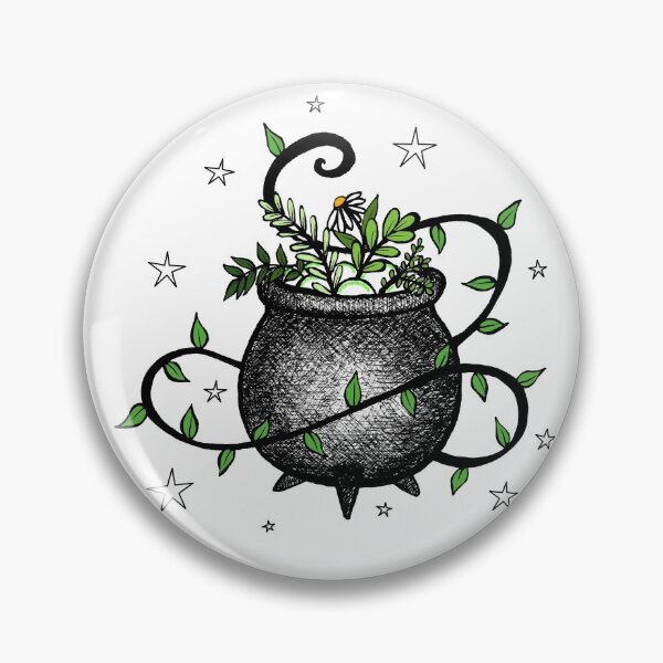 Item preview, Kitchen witch cauldron  designed and sold by Shinycraft.