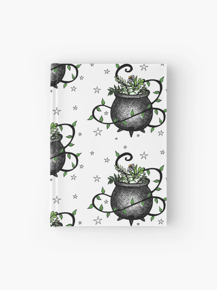 Witchy Cauldron Hardcover Journal for Sale by nevhada
