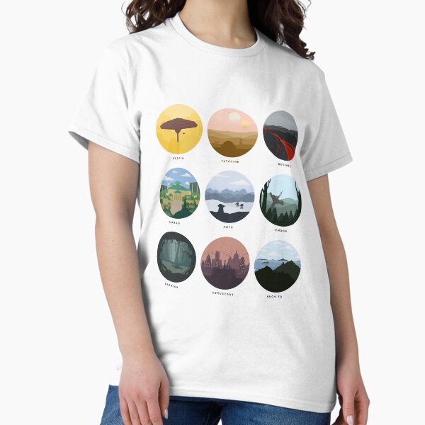 Vista previa del artículo con la obra «Planetas minimalistas», diseñado y vendido por hmyerpost.