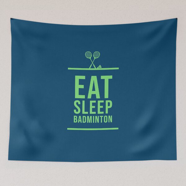 Item preview, Eat, Sleep, Badminton designed and sold by Jamiecsmith1986.