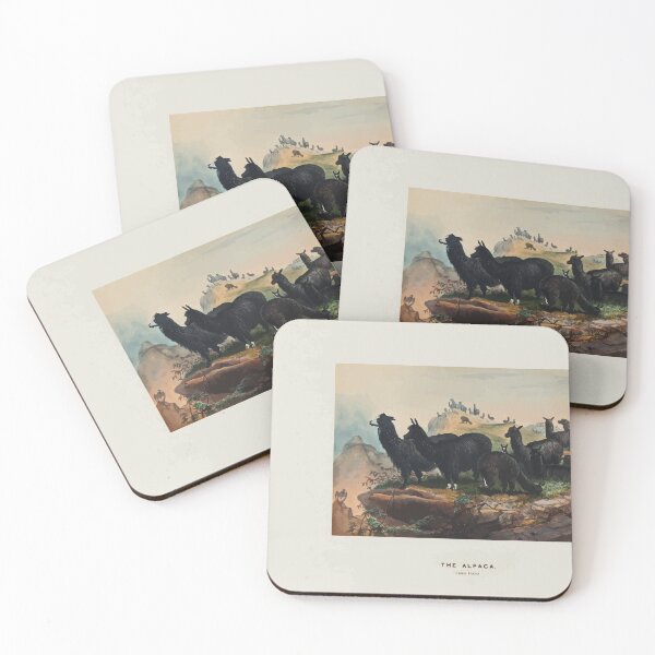 Item preview, Zoological sketches by Joseph Wolf 1861 to 1867 026 The Alpaca designed and sold by WetdryvacRB01.
