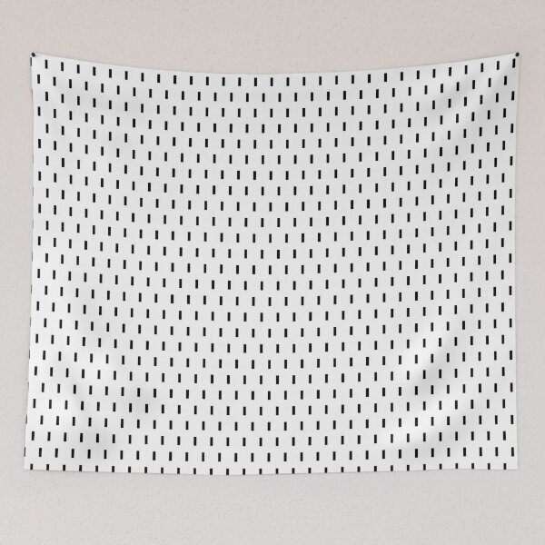 Item preview, Black & White Line Pattern designed and sold by catehettinger.