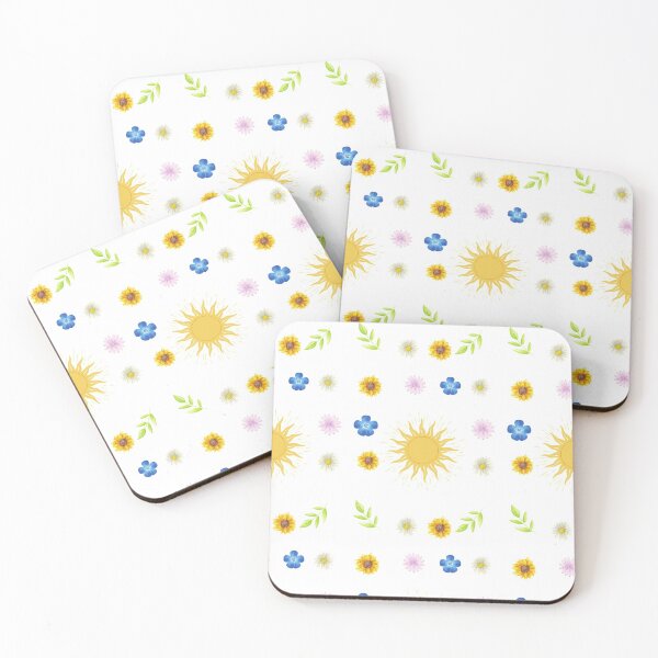 Item preview, Sunflowers and sun artwork designed and sold by Lorify.