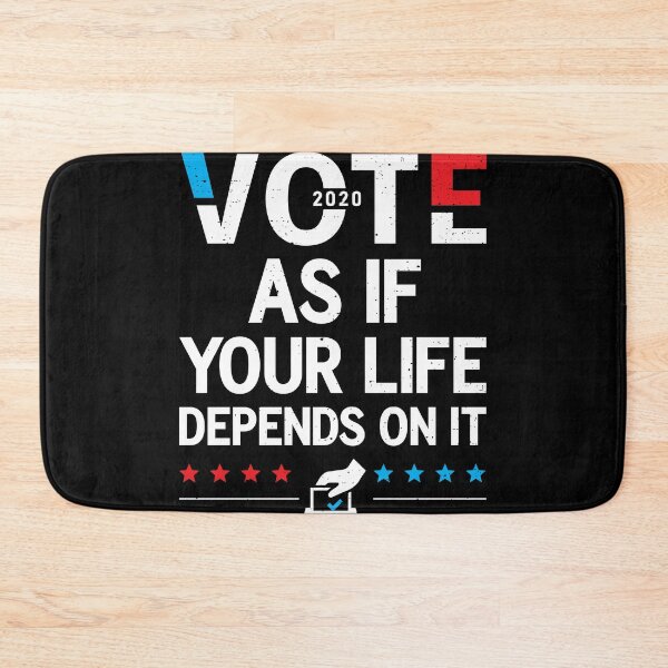 Item preview, Vote As if your life depends on it Election 2020 designed and sold by topdesignarts.