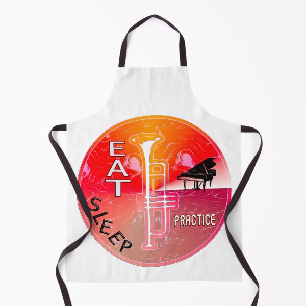 Item preview, EAT SLEEP TRUMPET PIANO DUO PRACTICE designed and sold by Ralek.