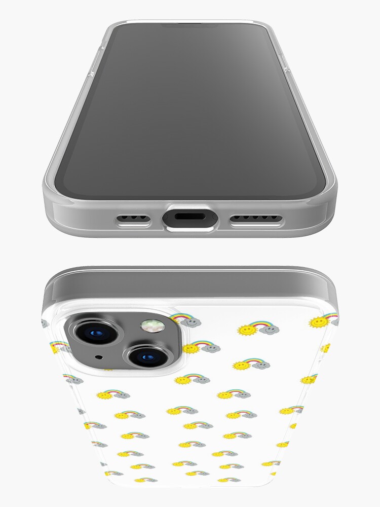 Alternate view of mcfly happiness rainbow print young dumb thrills 2020 iPhone Case