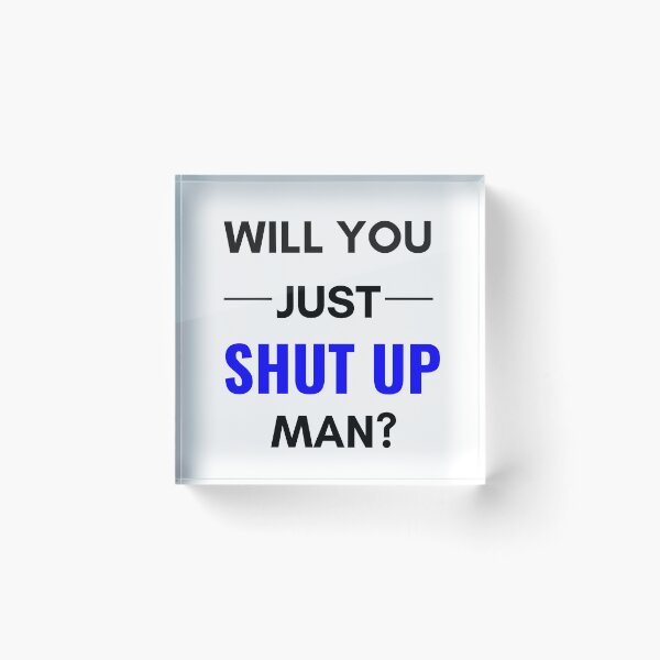 Item preview, Presidential Debate 2020 shut up man designed and sold by OneTimeEngineer.