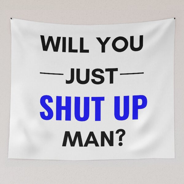 Item preview, Presidential Debate 2020 shut up man designed and sold by OneTimeEngineer.