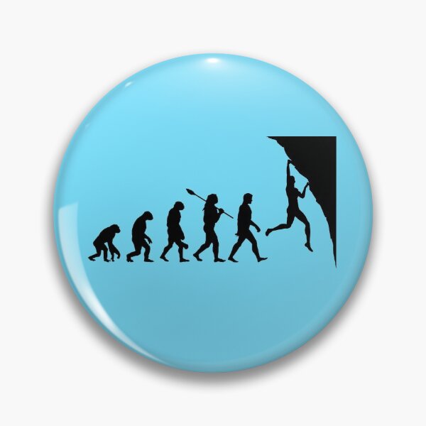 Item preview, 'Climber Evolution' design designed and sold by Crimp Merch.
