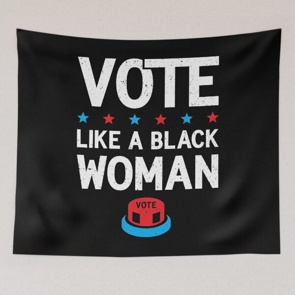 Item preview, Vote Like A Black Woman Election Political T-Shirt designed and sold by topdesignarts.