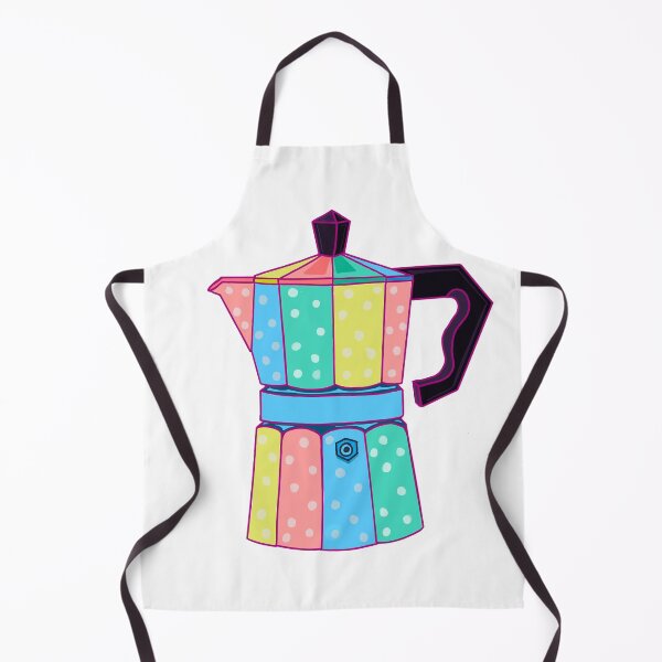 Item preview, Coffee Pot Polka Dots designed and sold by Leilestudio.