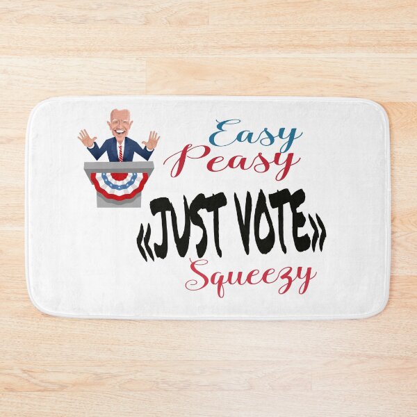 Item preview, Copy of Easy peasy '"just vote" Squeezy designed and sold by 0umStore.