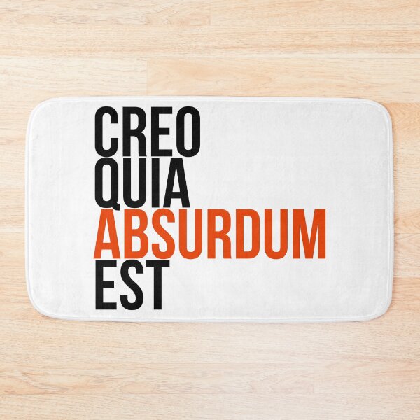 Item preview, Creo Quia Absurdum Est designed and sold by StillInBeta.