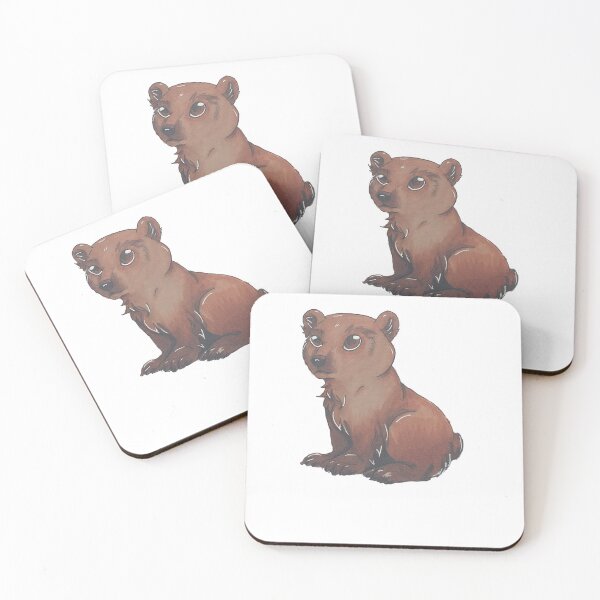 Item preview, Chibi Brown Grizzly Bear designed and sold by emwollner.