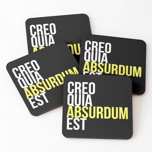Item preview, Creo Quia Absurdum Est designed and sold by StillInBeta.