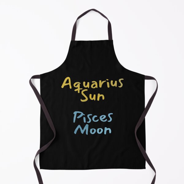 Item preview, Aquarius Sun Pisces Moon Text designed and sold by leomooncreates.