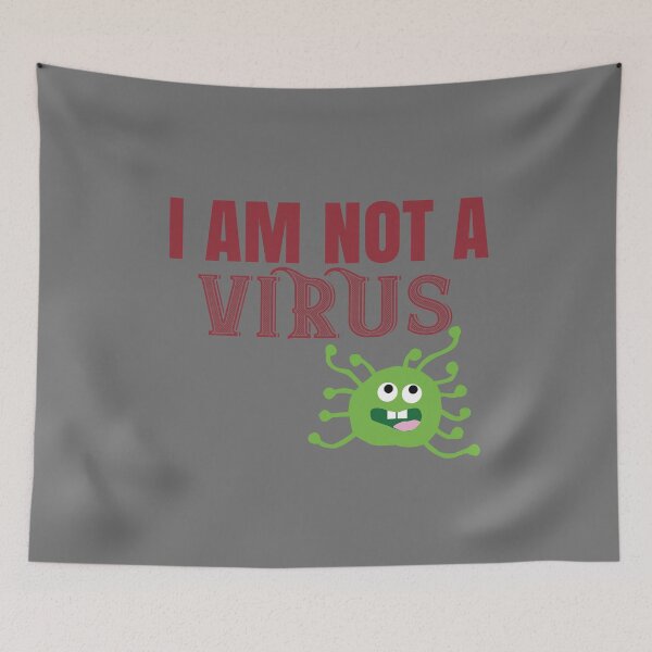 Artikelvorschau, Ich bin kein Virus entworfen und verkauft von Vanditdesigns.