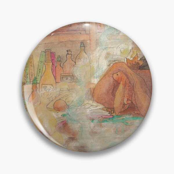 Item preview, Magic and Awkwardness, watercolor designed and sold by Griplume.