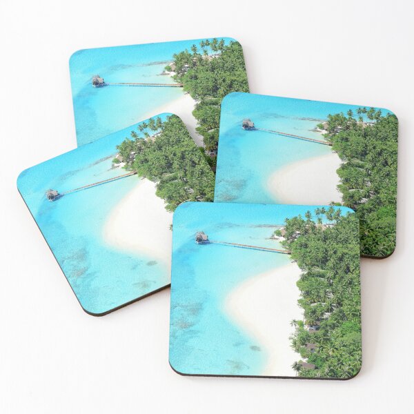 Item preview, Tropical Overwater Bungalow  designed and sold by luchik-and-co.