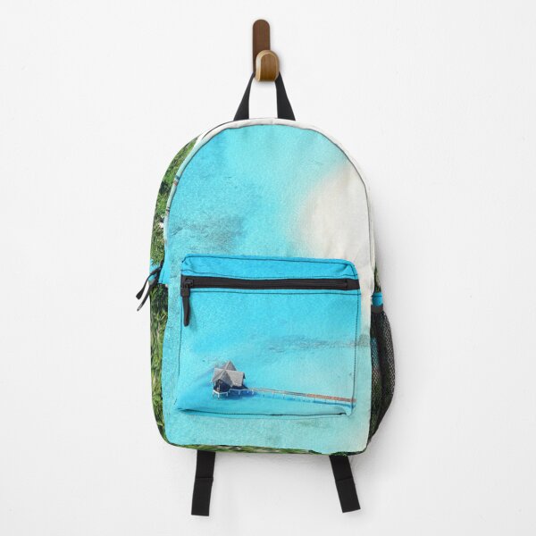 Item preview, Tropical Overwater Bungalow  designed and sold by luchik-and-co.