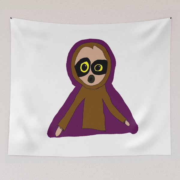 Item preview, Cute Sloth called Mr Slothman designed and sold by BassSaxBen.