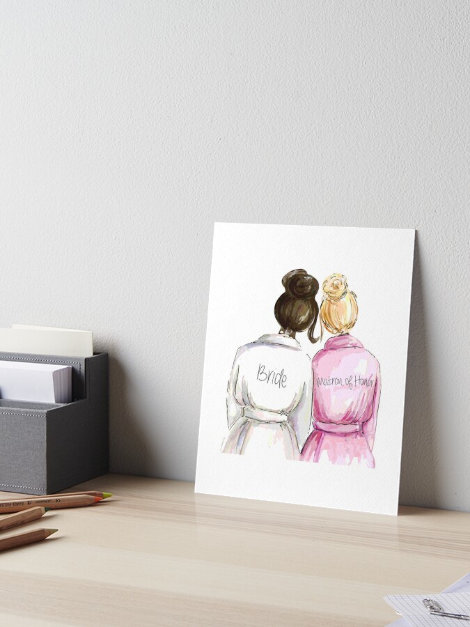 Matron of Honor Gift Proposal, Best Wedding Gift for Bride, Bride Gift  from MOH, Bridal Shower Gift for Her