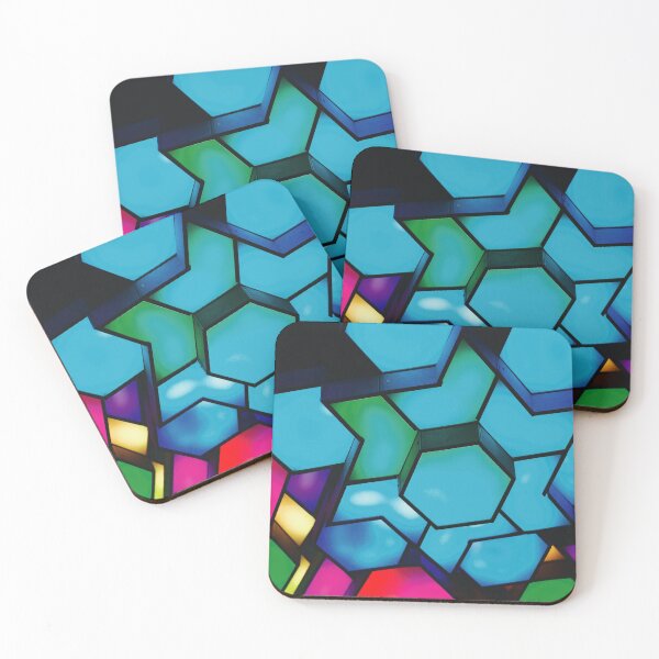 Item preview, Octagonal Art Pattern designed and sold by customgiftstore.