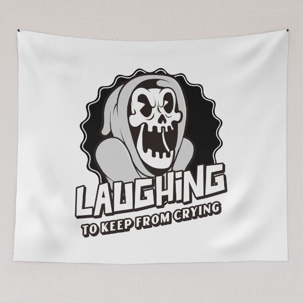Item preview, Laughing to Keep From Crying-Retro designed and sold by buddhabubbapod.