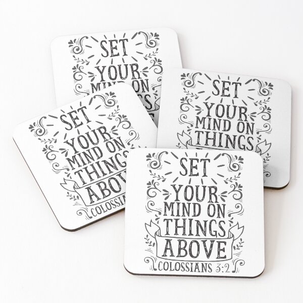 Item preview, Colossians 3:2 designed and sold by plushism.