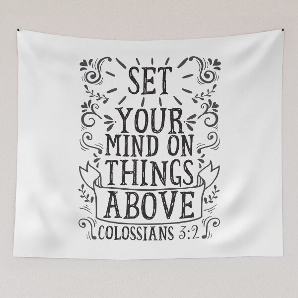 Item preview, Colossians 3:2 designed and sold by plushism.