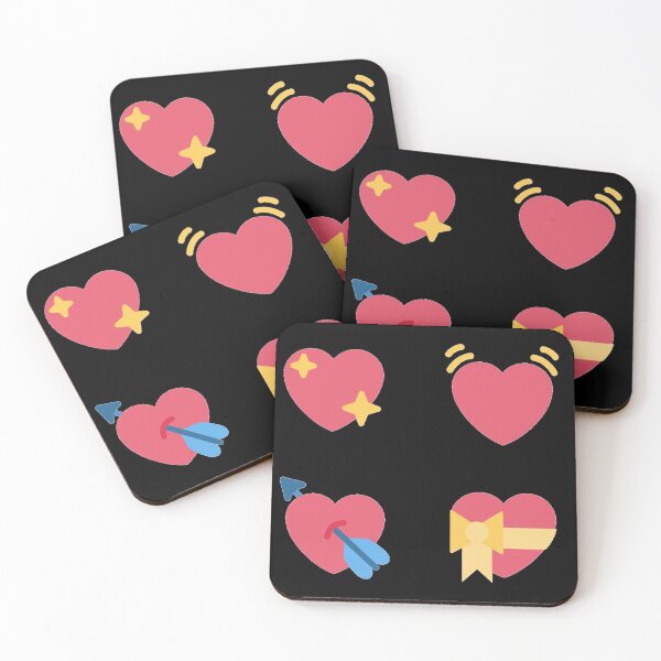 Item preview, Cute hearts sticker pack designed and sold by Boss  Bubble.