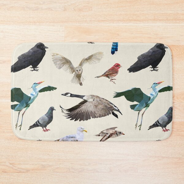 Item preview, Low Poly Birds of North America - Color Pattern designed and sold by yesIsaid.design.