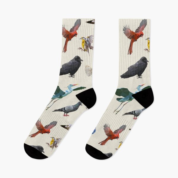 Item preview, Low Poly Birds of North America - Color Pattern designed and sold by yesIsaid.design.