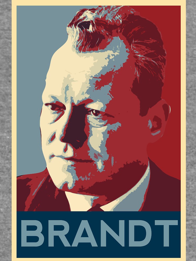 Willy Brandt poster | Lightweight Hoodie