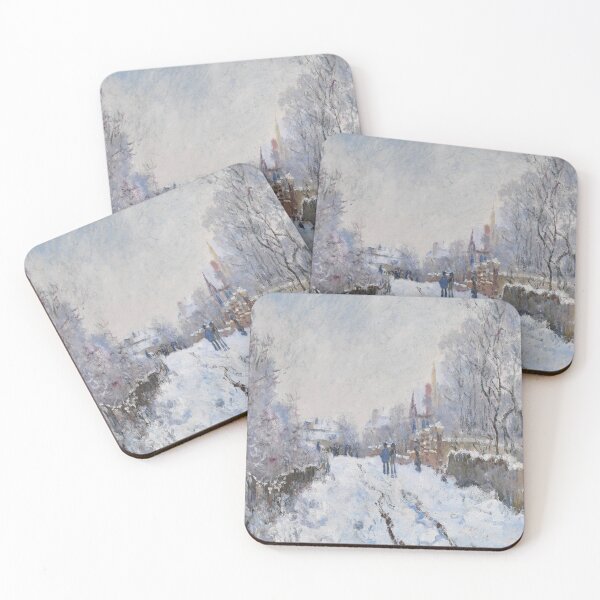 Item preview, Snow Scene at Argenteuil-Claude Monet designed and sold by LexBauer.