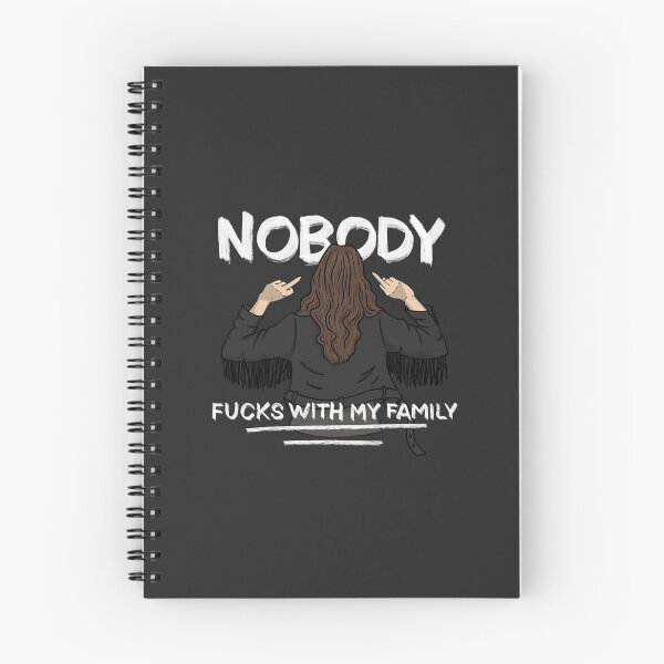 Item preview, Nobody Fucks With My Family designed and sold by DinaFive.