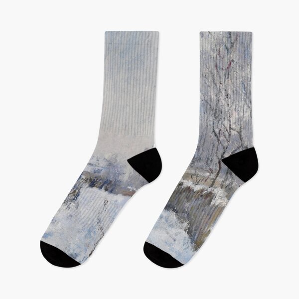 Item preview, Snow Scene at Argenteuil-Claude Monet designed and sold by LexBauer.