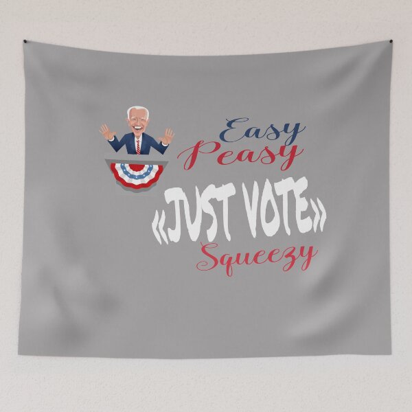 Item preview, Easy Peasy "Just Vote" Squeezy  designed and sold by 0umStore.